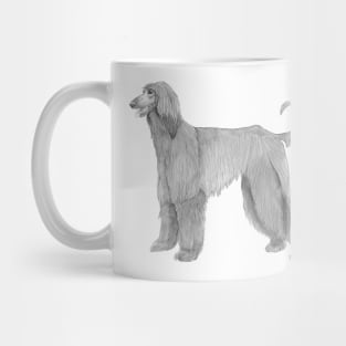 Afghan hound Mug